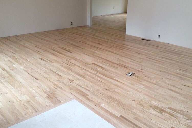 Oak floor with Easy Prime finish